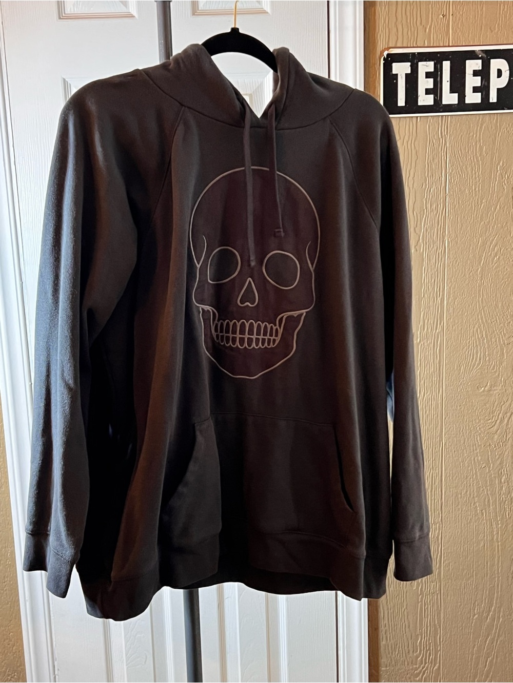 torrid Black Skull Pullover Hoodie